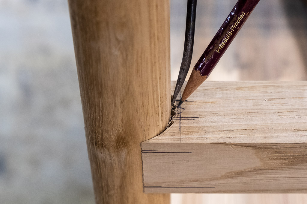 Woodworking scribe shop