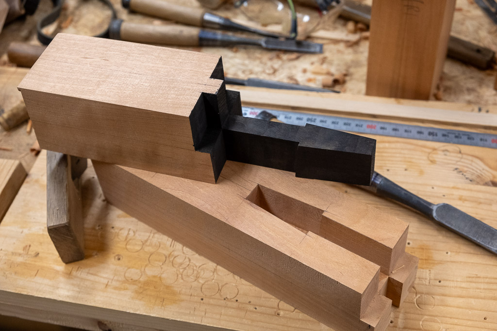 Kama-tsugi / Gooseneck Joint - Big Sand Woodworking